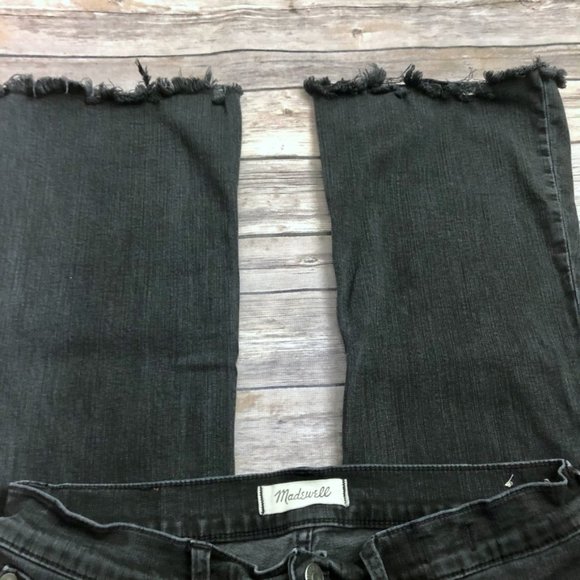 SOLD Gray Madewell Cali Demi Boot Jeans - Picture 5 of 10